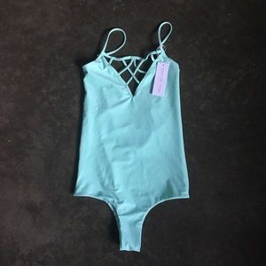 Issa de Mar São Paulo Mint Green One Piece